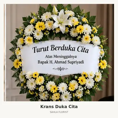 Krans Bunga Duka Cikarang Barat